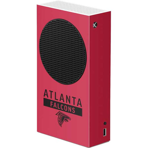 NFL Atlanta Falcons Red Performance Series Xbox Series S Console Skin